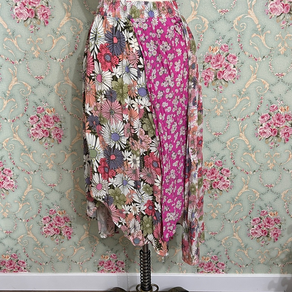 Agua Bendita Kaylee Anthropologie skirt strapless dress swim coverup size Small - Picture 5 of 7